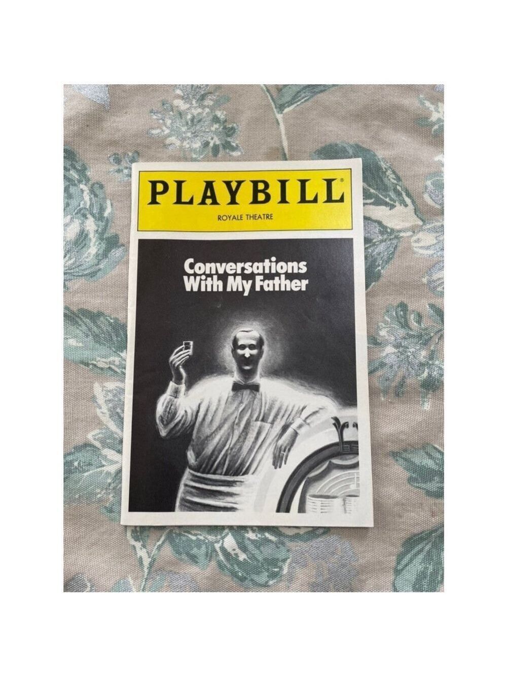 Playbill Conversations With My Father